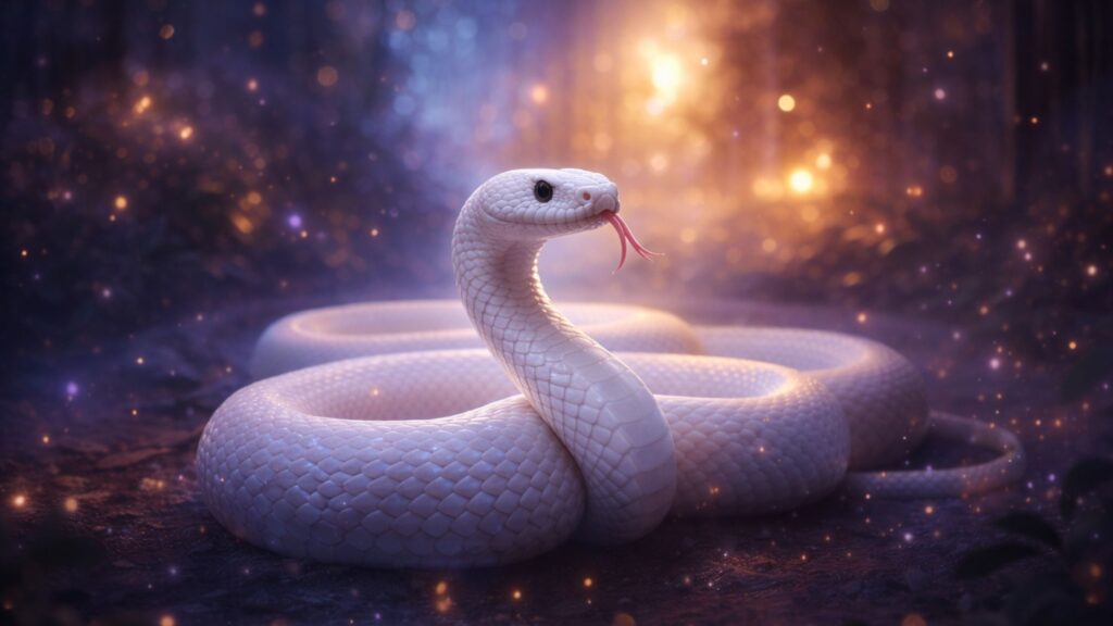 O que significa sonhar com cobra branca Descubra o verdadeiro significado