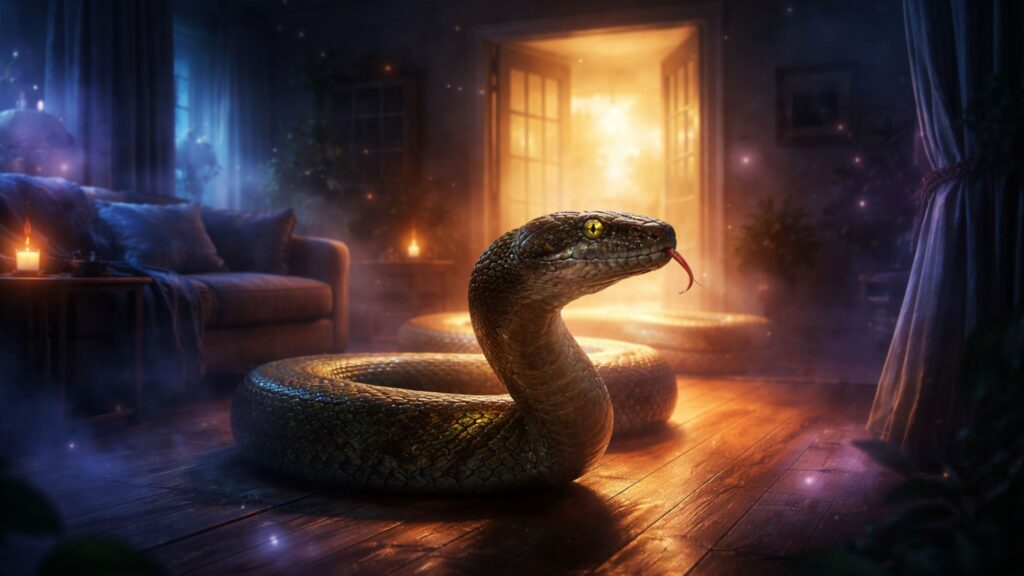 O que significa sonhar com cobra dentro de casa Descubra o verdadeiro significado