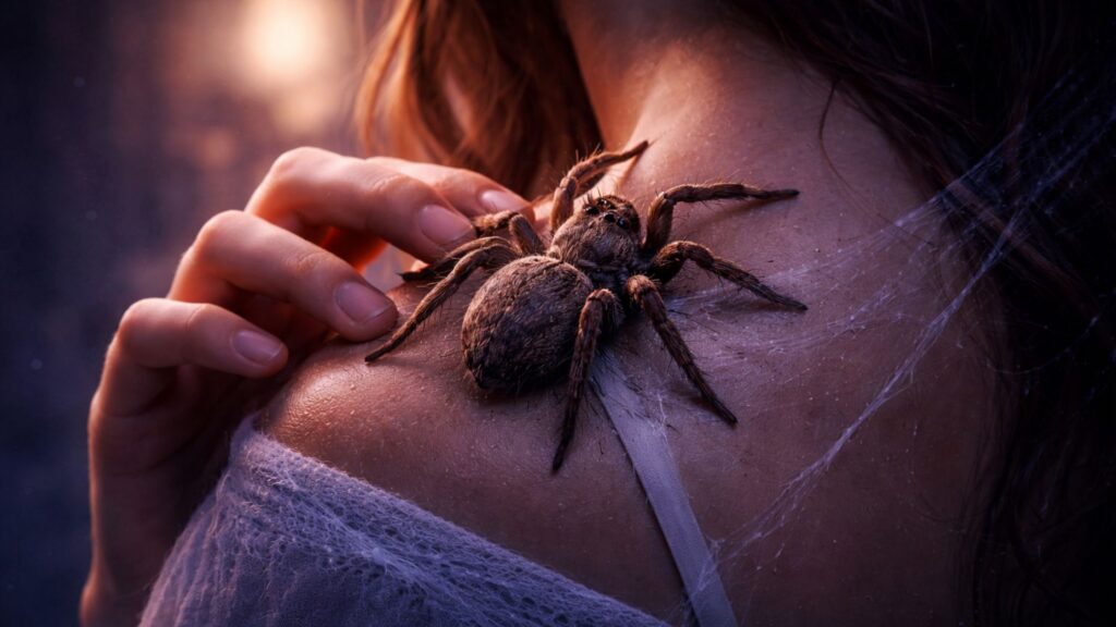 O que significa sonhar com aranha grudada no corpo Descubra o verdadeiro significado