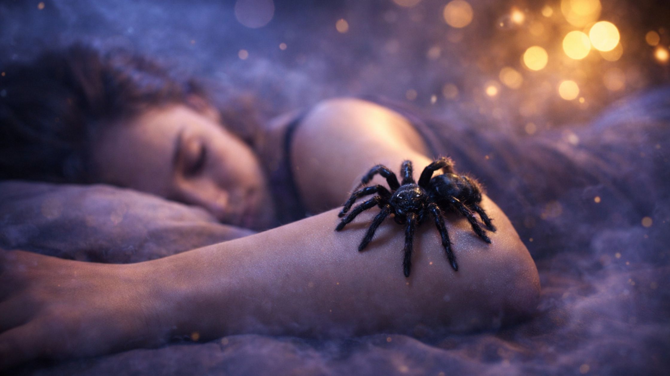 O que significa sonhar com aranha no braço Descubra o verdadeiro significado