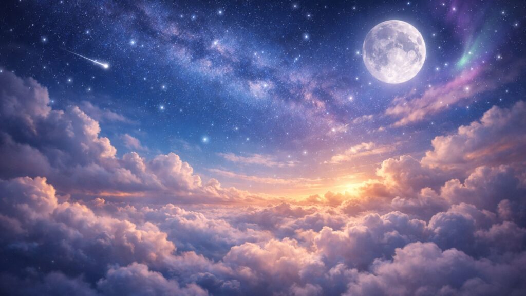 O que significa sonhar com céu Descubra o verdadeiro significado
